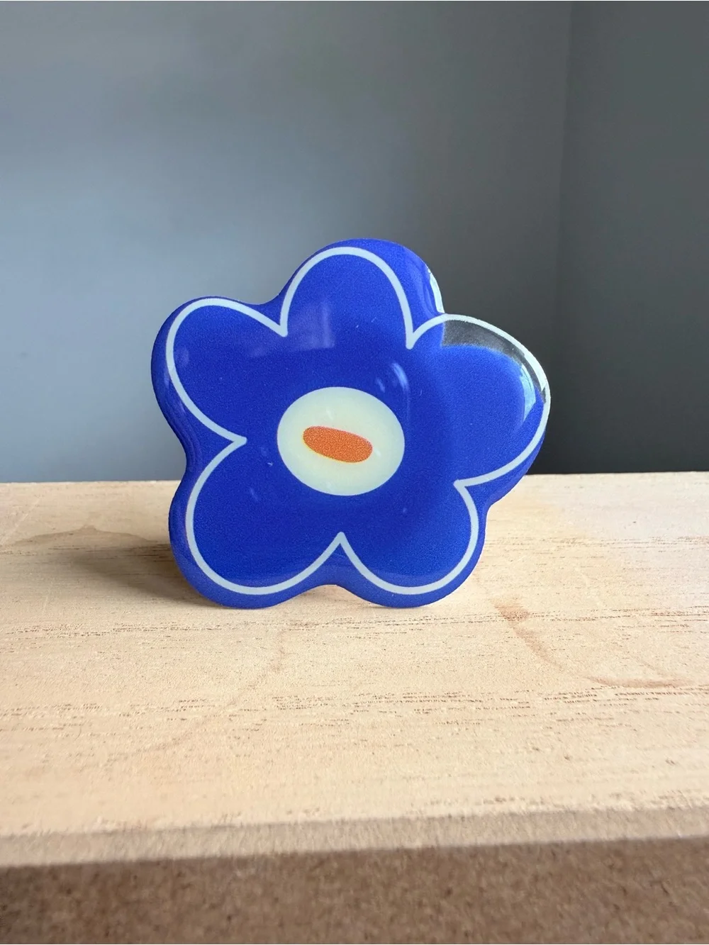 Blue Flower pop socket Accessory - Floral